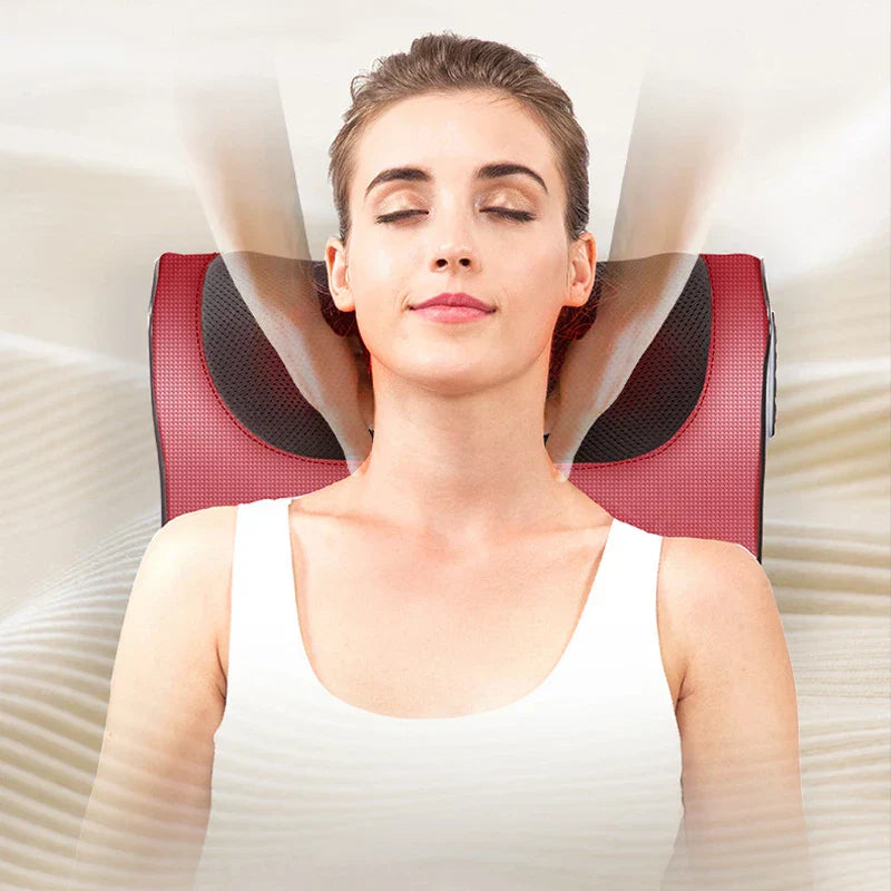 TRENDY FINDS HAVEN™ Red Pillow Massager – جهاز تدليك الوسادة الحمراء