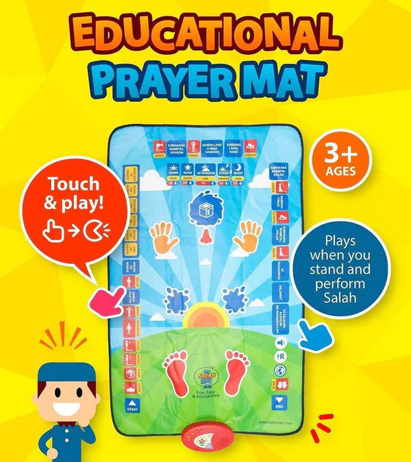 TRENDY FINDS HAVEN™ Kids Prayer Mat تريندي فايندز هافن™ سجادة صلاة للأطفال