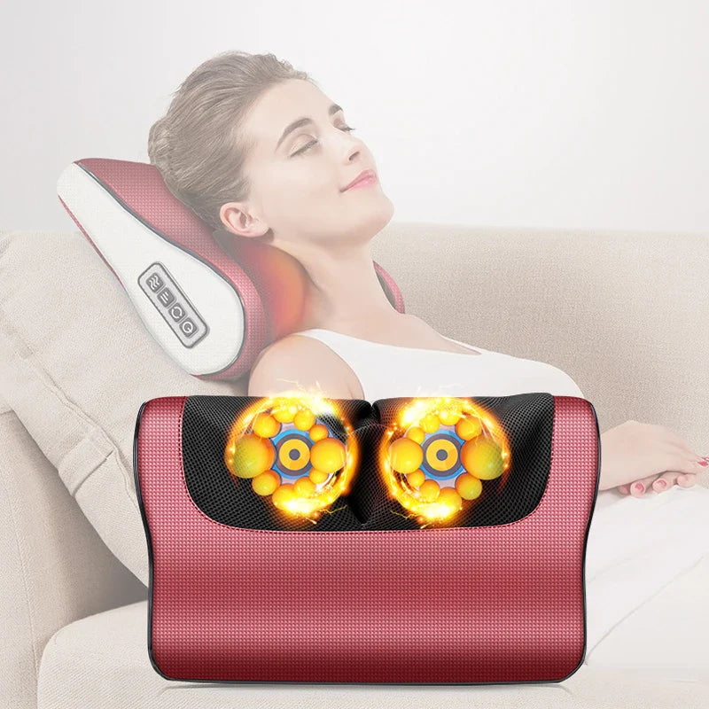 TRENDY FINDS HAVEN™ Red Pillow Massager – جهاز تدليك الوسادة الحمراء