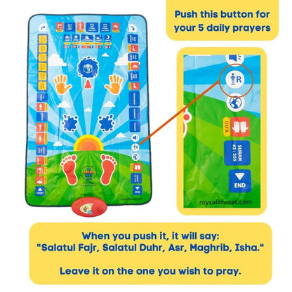 TRENDY FINDS HAVEN™ Kids Prayer Mat تريندي فايندز هافن™ سجادة صلاة للأطفال