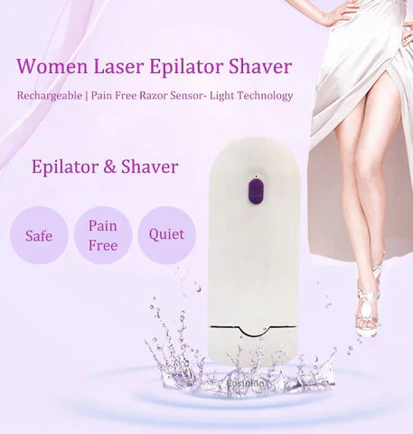 TRENDY FINDS HAVEN™Purple Epilator – آلة إزالة الشعر البنفسجية