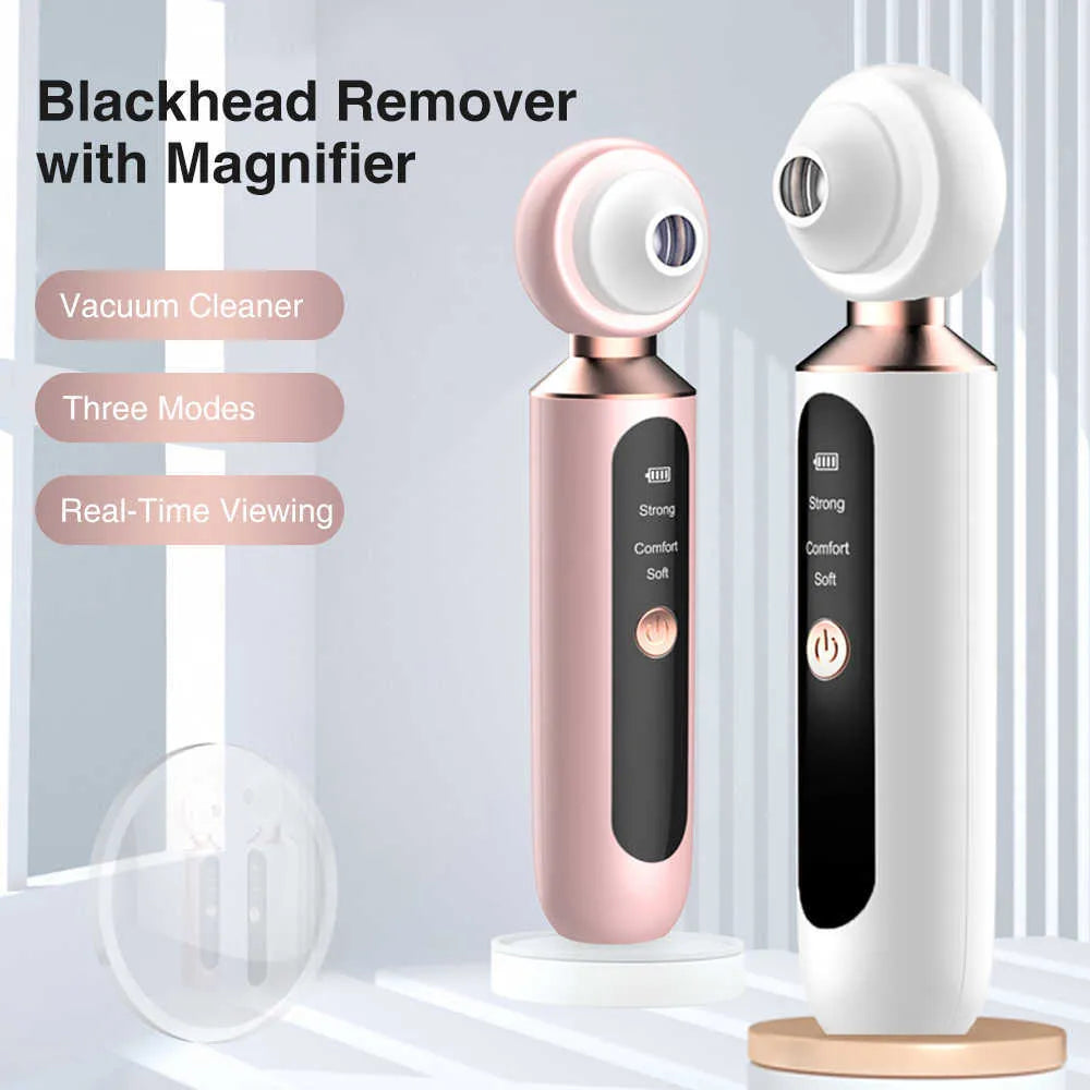 TRENDY FINDS HAVEN™ Blackhead Suction Machine جهاز شفط الرؤوس السوداء TRENDY FINDS HAVEN™