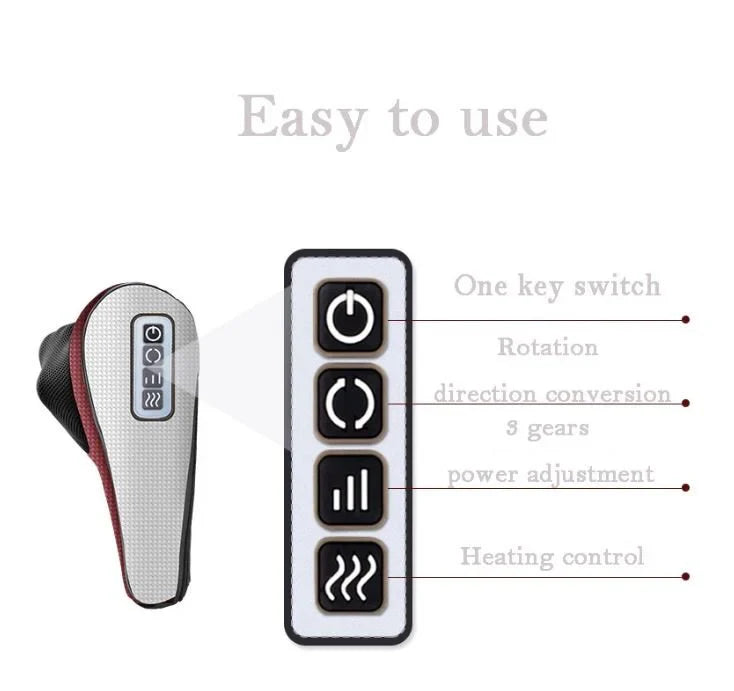 TRENDY FINDS HAVEN™ Red Pillow Massager – جهاز تدليك الوسادة الحمراء